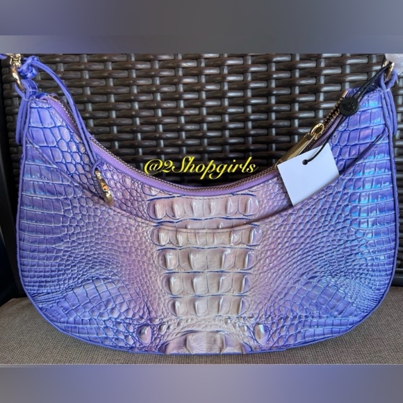 NWT Brahmin Small Bekka Bag in VERY PERI Shoulder bag - Picture 10 of 15